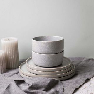 Metro Stacking Bowl Natural - Set om 2