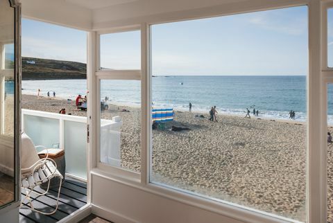 alba beach house, st ives, cornwall, Storbritannien