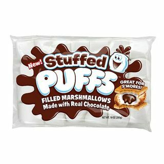 Fyllda puffar Chokladfyllda marshmallows