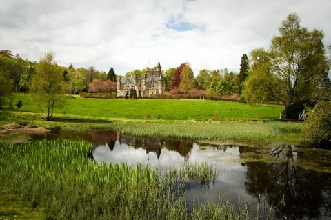 Rothes Glen House - Skottland - Rothes - skotsk herrgård - trädgårdar - Savills