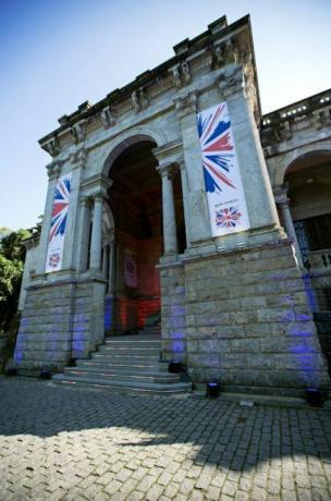 Parque Lage, Team GB: s British House-högkvarter i Rio de Janeiro, Brasilien, för de olympiska spelen 2016