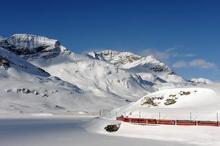 5-dagars glaciär och Bernina Express-tur från Zürich