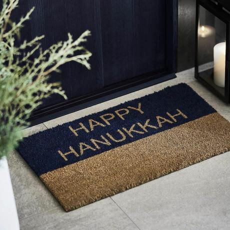 Glad Hanukkah Holiday Dörrmatta