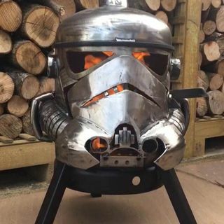 Storm Trooper Fire Pit