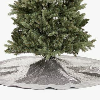 Party Sequin Tree Kjol, Silver