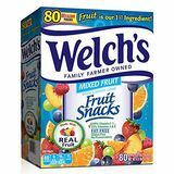 WELCHs fruktsnacks, blandad, 80 räkning