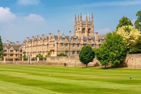 Merton College. Oxford, Storbritannien