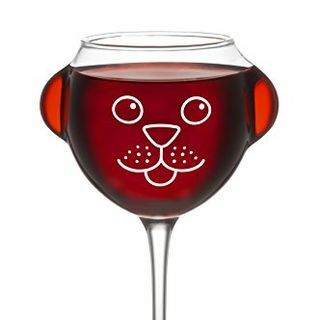 Ruff Day Wine Glass 