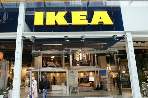 yttervy av ikea i London, Storbritannien