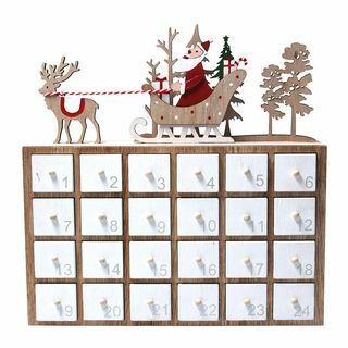 Santa's Sleigh Advent Calender