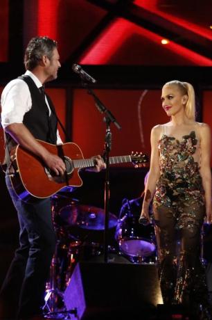 är gwen stefani blake shelton gift