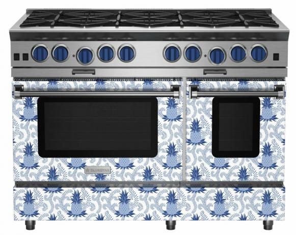 blue star cooking design 48 "platina -anpassning