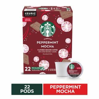 Starbucks Pepparmint Mocka Smaksatt K-Cup Kaffebönor