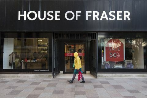 House of Fraser Stores stänger