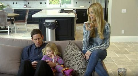 tarek el moussa med taylor el moussa och christina el moussa på flip eller flop