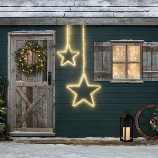 Utomhus Hanging Star Light Duo