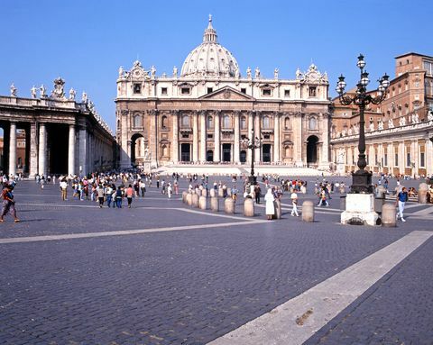 Peterskyrkan Rom Italien 
