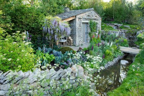 markera gregorys välkomst till blomsterutställningen i York i Garden Garden 2018