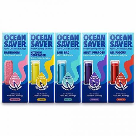 OceanSaver Cleaning EcoDrops Collection, 5-pack