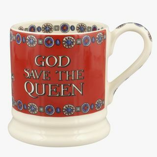 Queen's Platinum Jubilee God Save The Queen 12 pint mugg