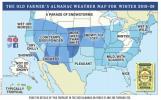 Old Farmer's Almanac Winter 2019-2020 Prognos och prognoser