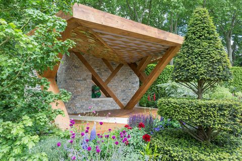 morgan stanley garden designad av chris beardshaw sponsrad av morgan stanley rhs chelsea flower show 2017