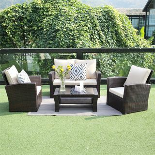 5-delat Wicker Patio Set