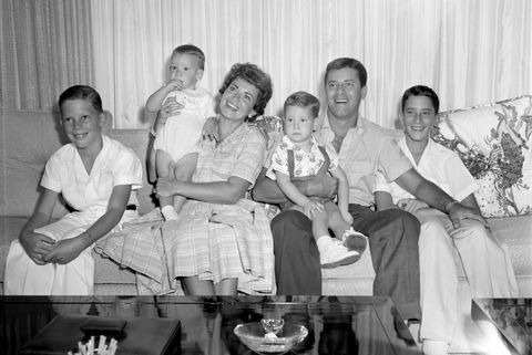 jerry lewis med familj