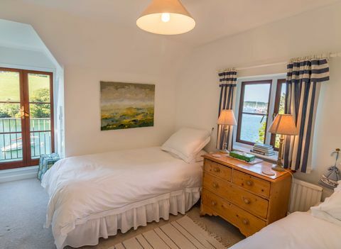 Otter Cottage - Falmouth - Cornwall - säng - Savills