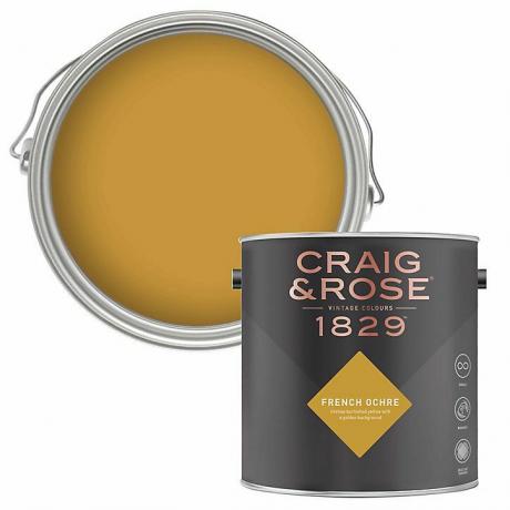 Craig & Rose 1829 French Ochre Emulsion Paint