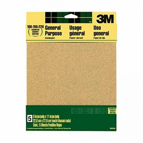 3M 9005NA aluminiumoxidsandpapper, diverse