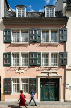 Beethoven-huset, beläget i Bonn, Tyskland