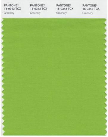 Årets Pantone Greenery Color 2017