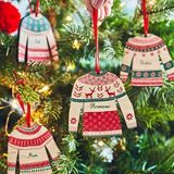 Personlig jul Jumper Bauble Set